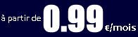 pack argent à partir de 0.99 euros par mois